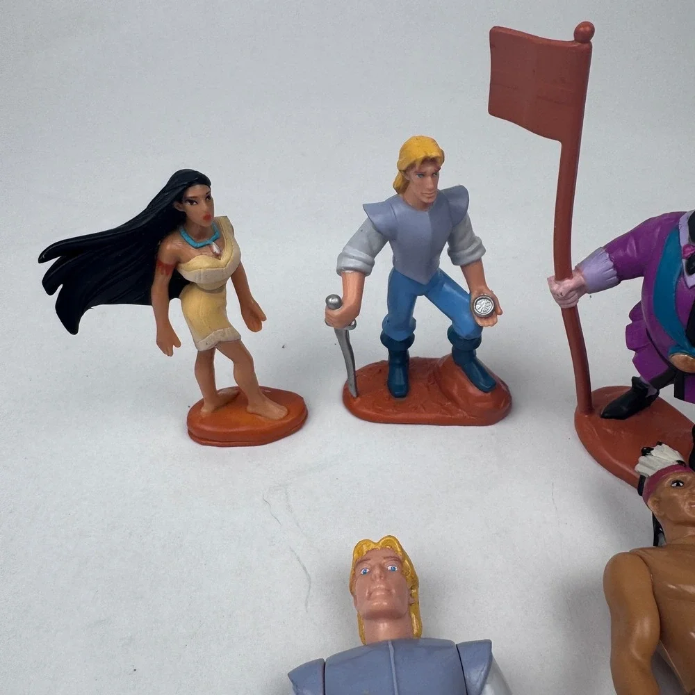 Pocahontas Disney Figures Lot of 6 1995
